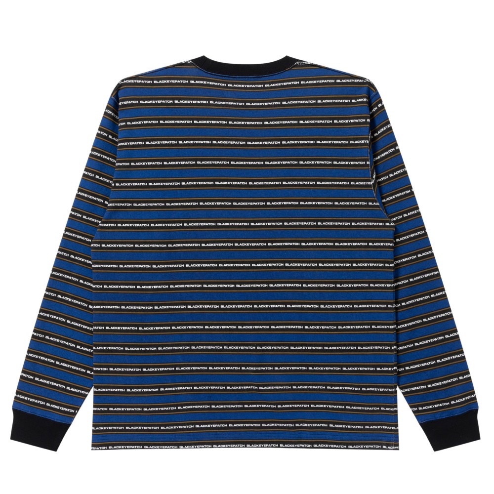 画像: BlackEyePatch/TACTIC SANS STRIPED L/S TEE（BLUE）