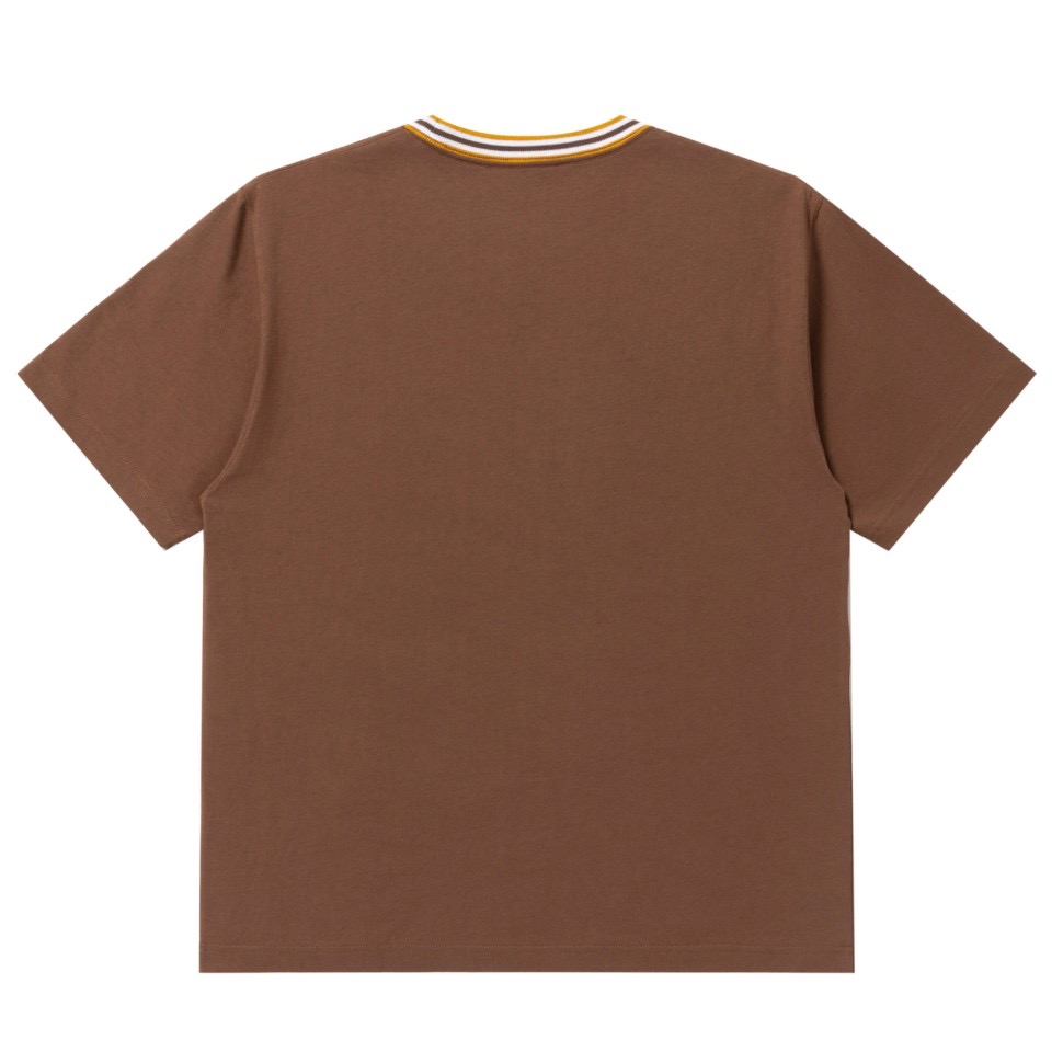 画像: BlackEyePatch/SPORTY SCRIPT LOGO TEE（BROWN）