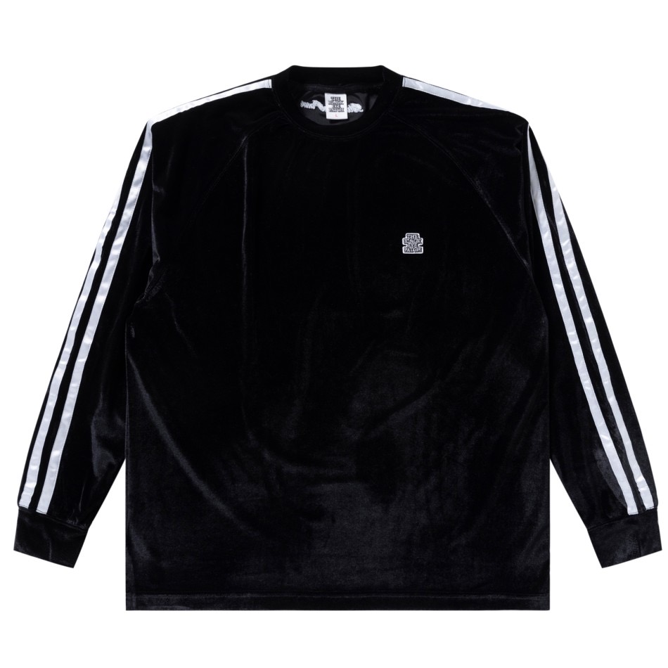 画像: BlackEyePatch/OG LABEL TAPED VELOUR CREW（BLACK）