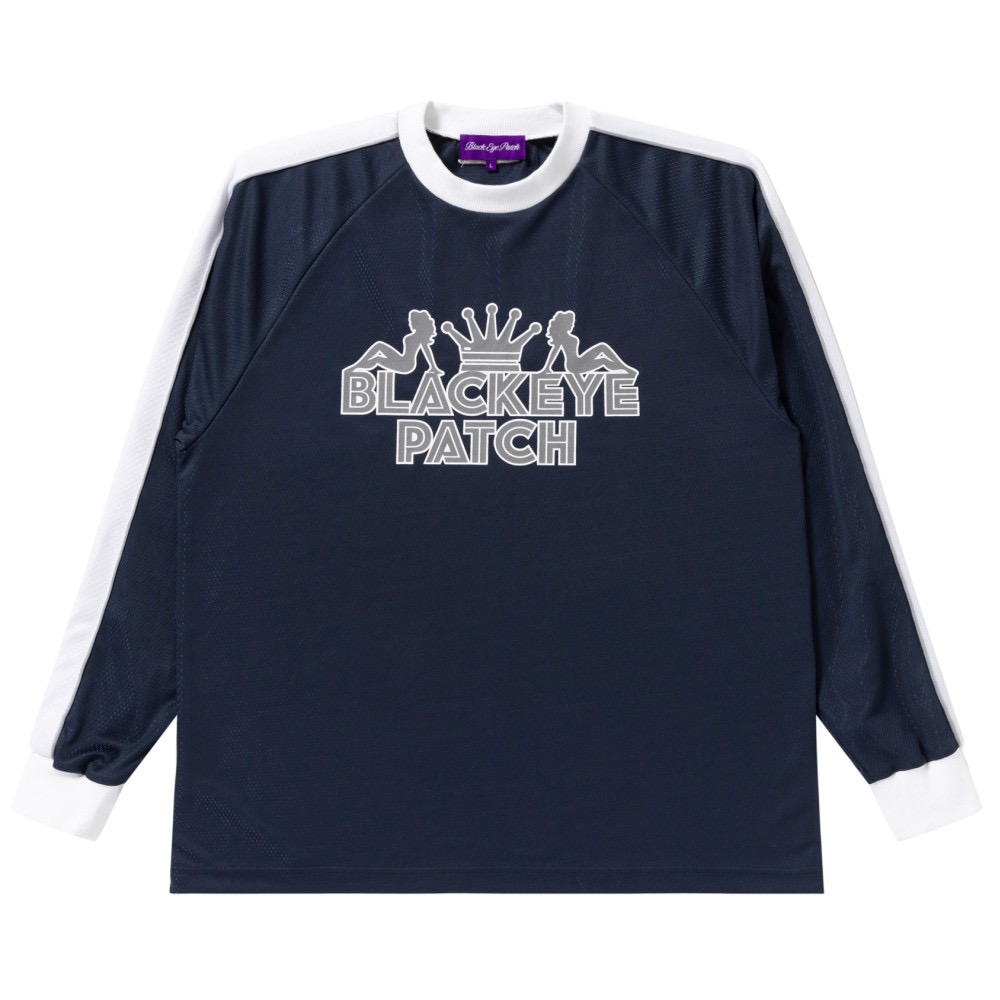 画像: BlackEyePatch/PIMP SPORT JERSEY L/S TEE（NAVY）