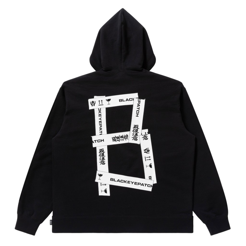 画像: BlackEyePatch/HWC TAPED ZIP HOODIE（BLACK）