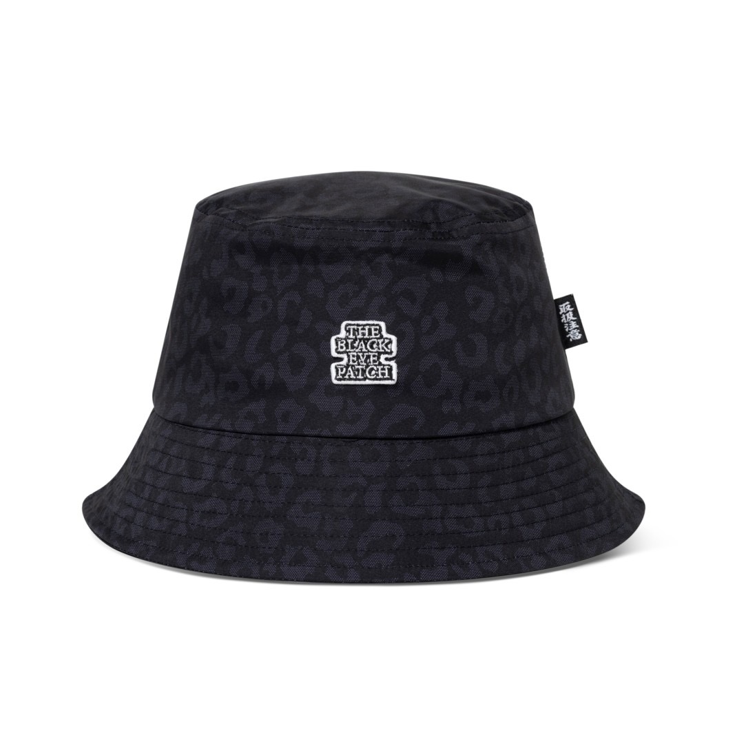 画像: BlackEyePatch/OG LABEL LEOPARD PATTERNED BUCKET HAT（BLACK）