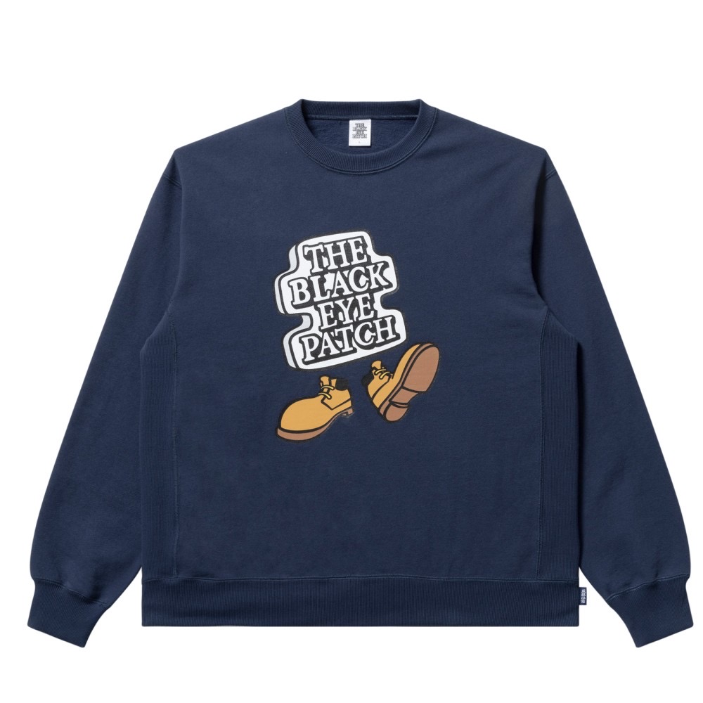 画像: BlackEyePatch/OG BOY CREW SWEAT（NAVY）