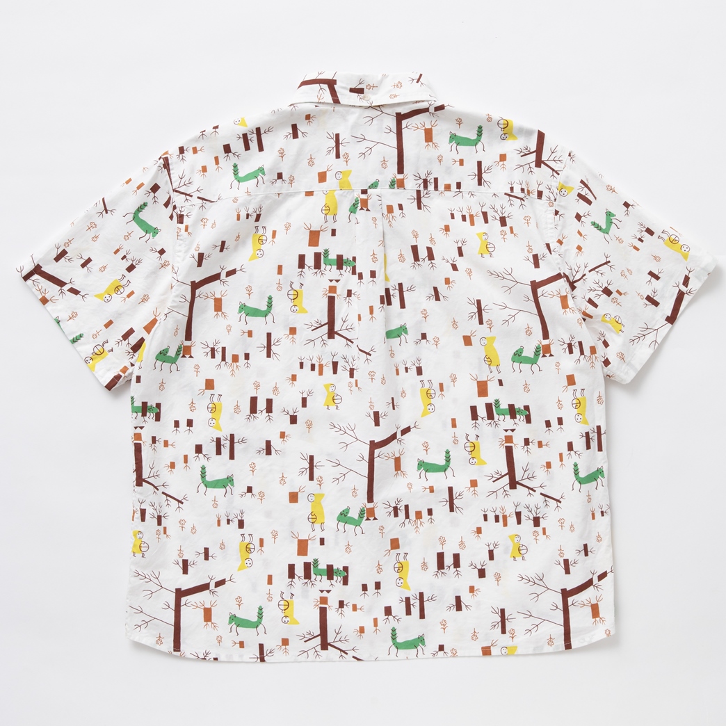 画像: 【30%OFF】RATS/LITTLE RED RIDING HOOD B.D S/S SHIRT（WHITE）［プルオーバーシャツ-24春夏］