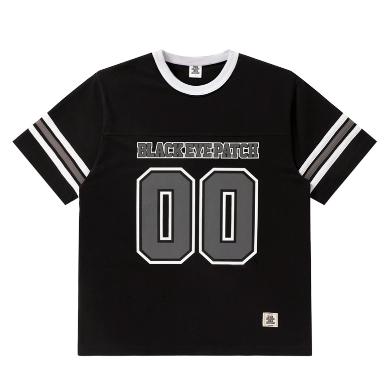 画像: BlackEyePatch/DOUBLE O FOOTBALL TEE（BLACK）