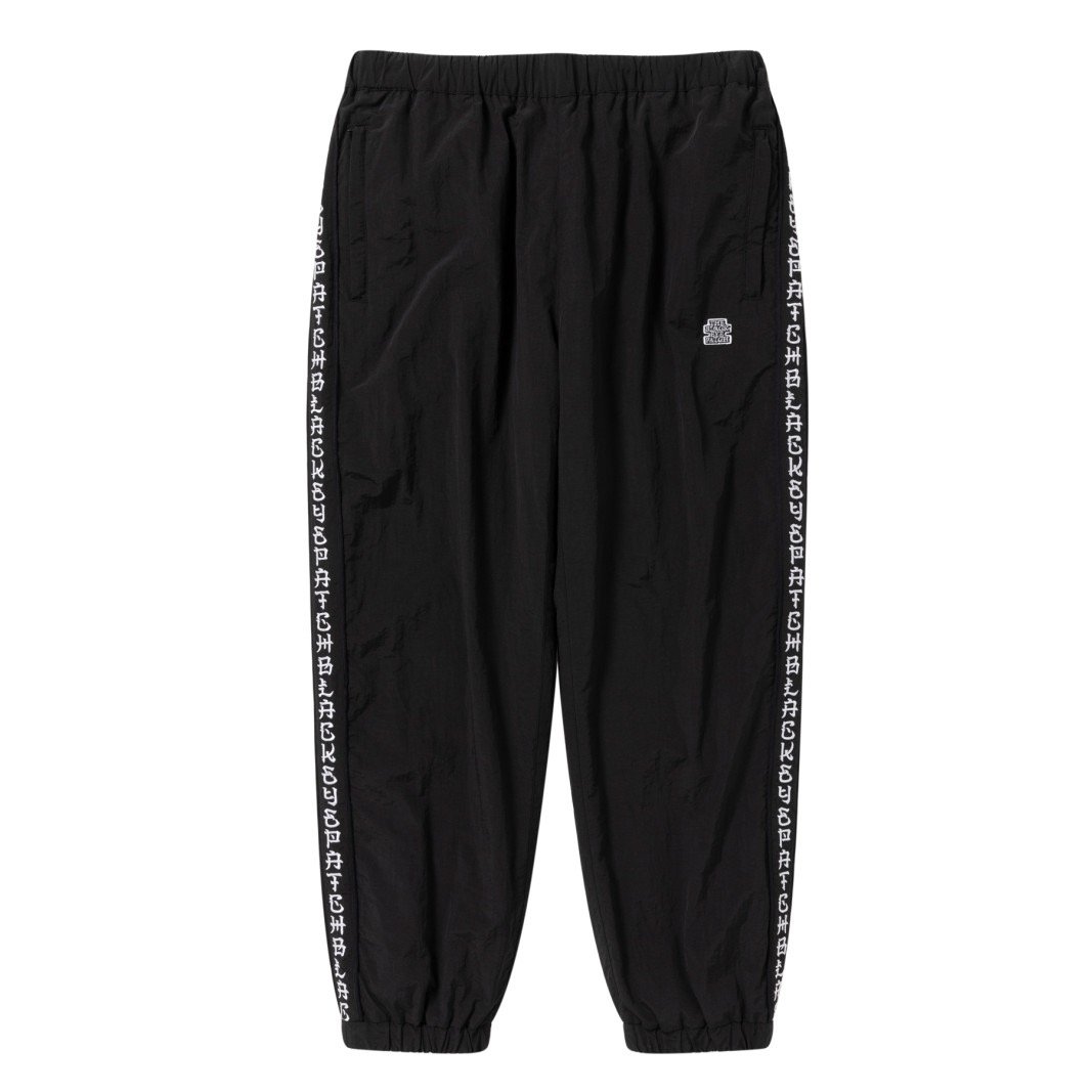 画像: BlackEyePatch/KANJI TAPED NYLON TRACK PANTS（BLACK）