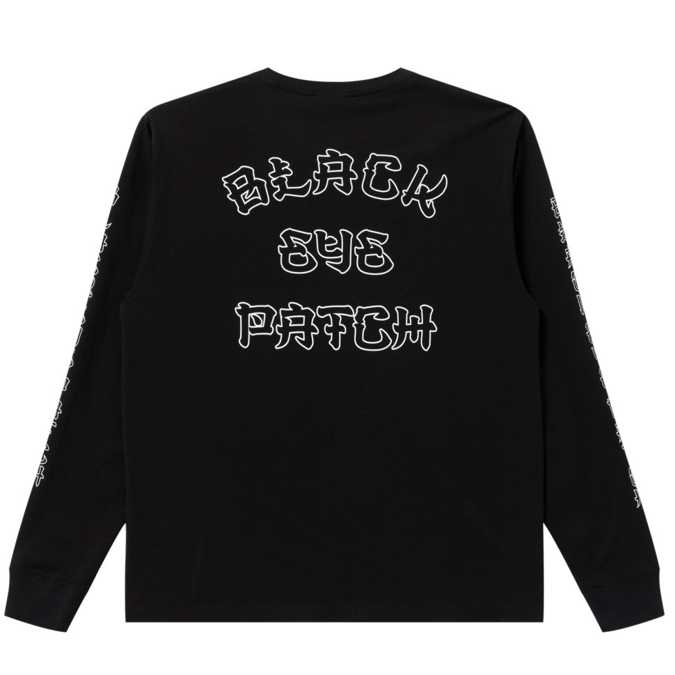 画像: BlackEyePatch/KANJI LOGO L/S TEE（BLACK）