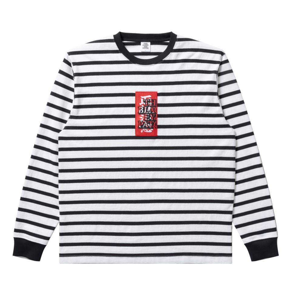 画像: BlackEyePatch/HWC LABEL STRIPED L/S TEE （BORDER）