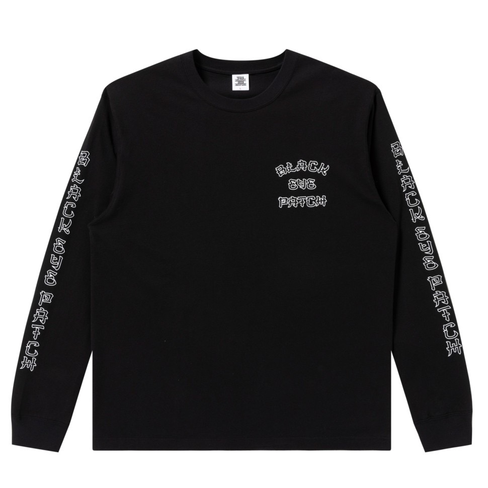 画像: BlackEyePatch/KANJI LOGO L/S TEE（BLACK）