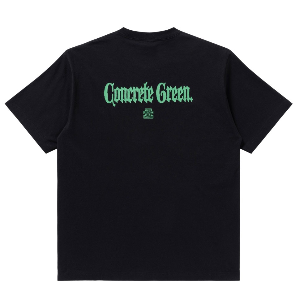 画像: BlackEyePatch/CONCRETE GREEN TEE（BLACK）