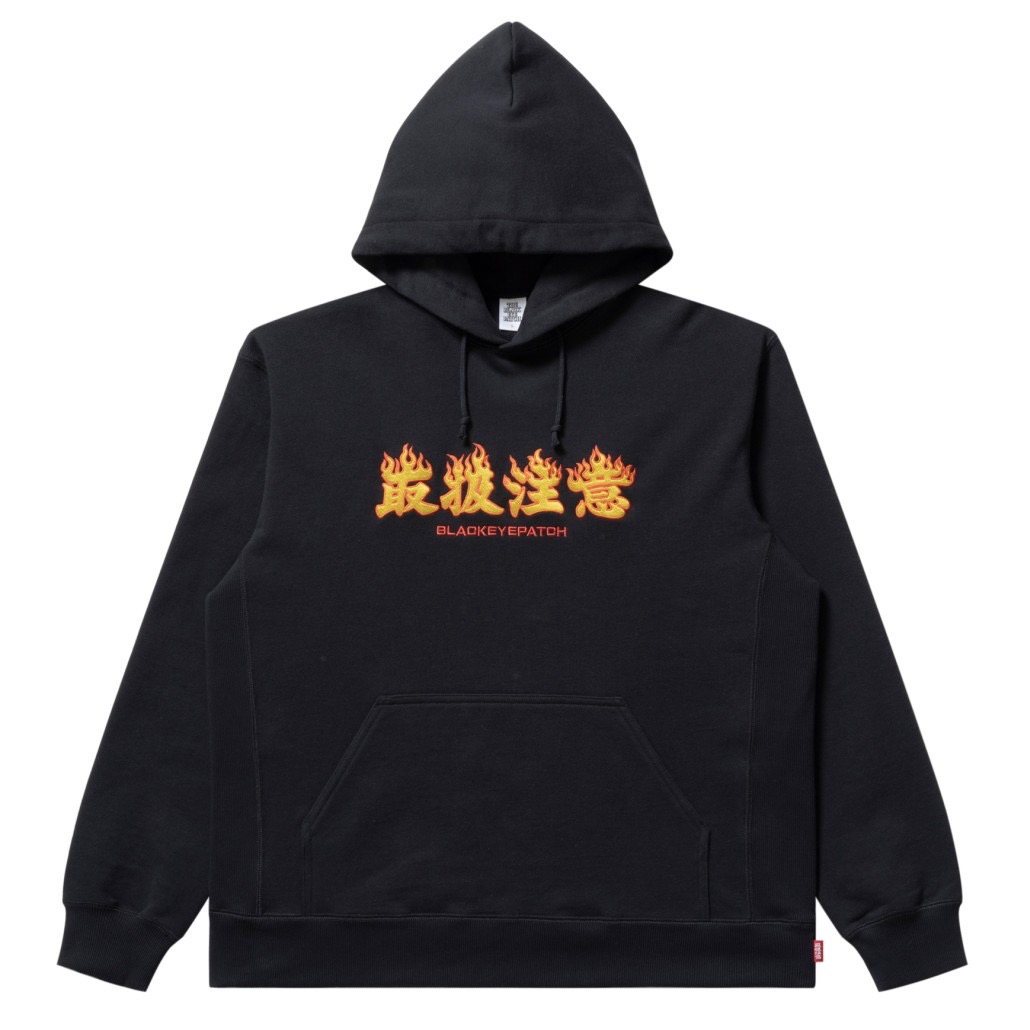 画像: BlackEyePatch/HWC FLAME LOGO HOODIE（BLACK）