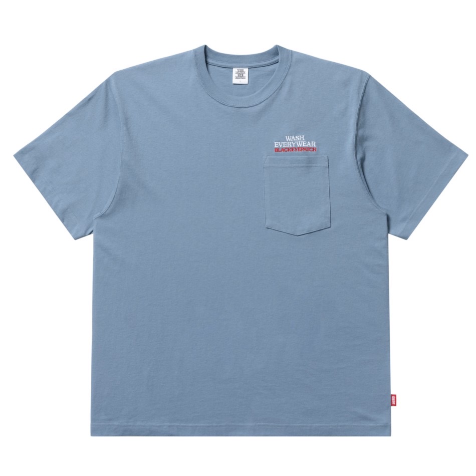 画像: BlackEyePatch/LAUNDROMAT POCKET TEE （D-BLUE）