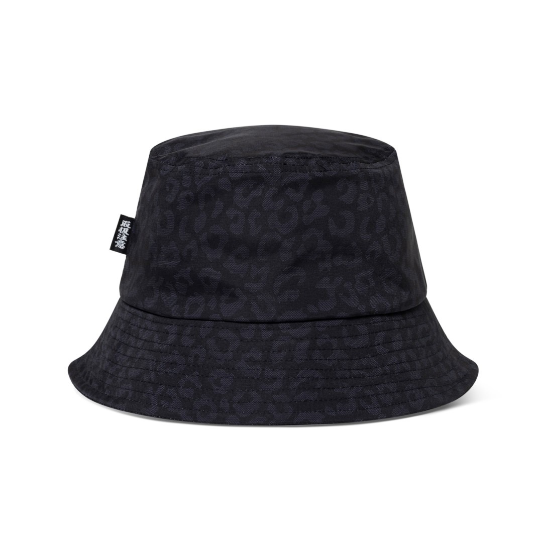 画像: BlackEyePatch/OG LABEL LEOPARD PATTERNED BUCKET HAT（BLACK）