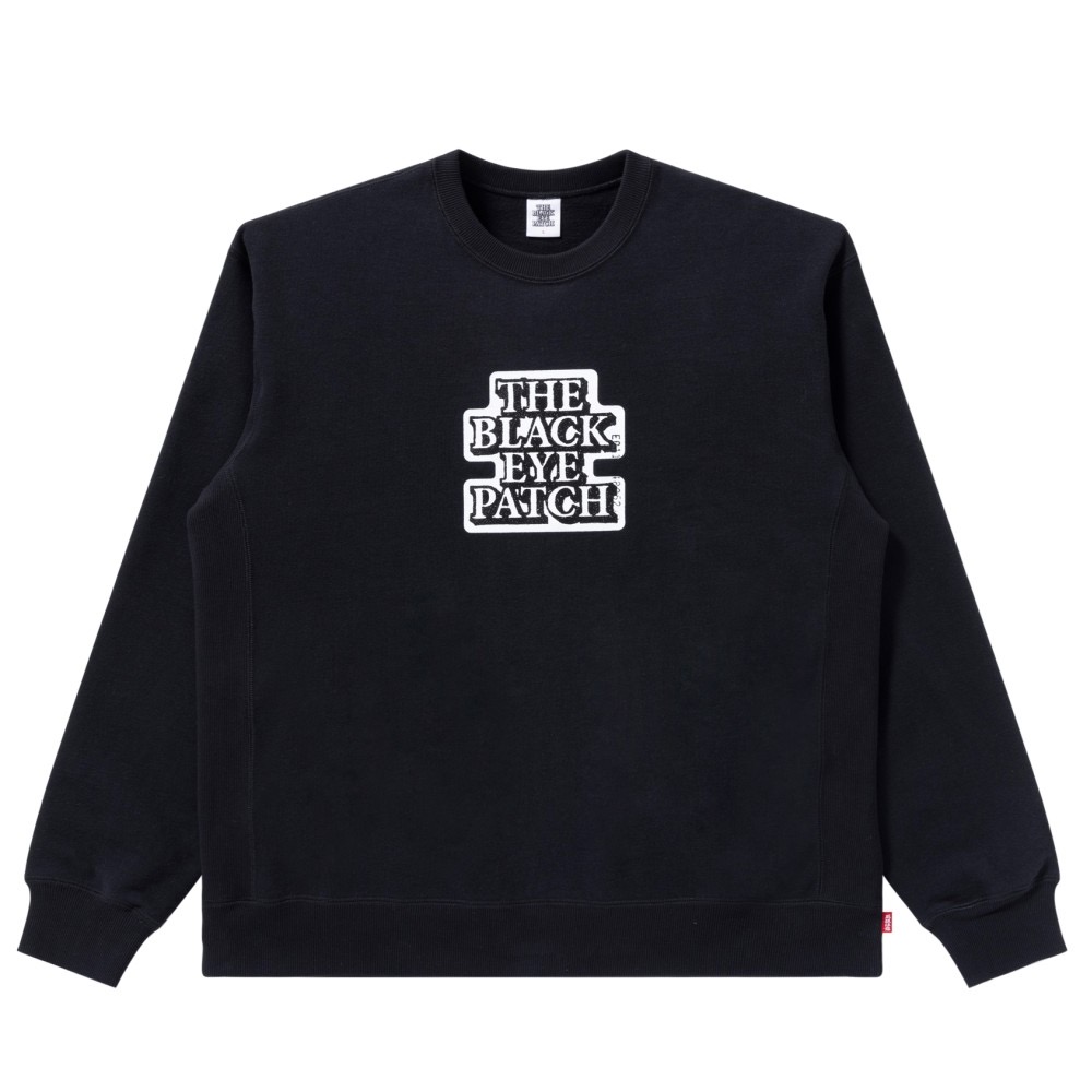 画像: BlackEyePatch/OG LABEL CREW SWEAT（BLACK）