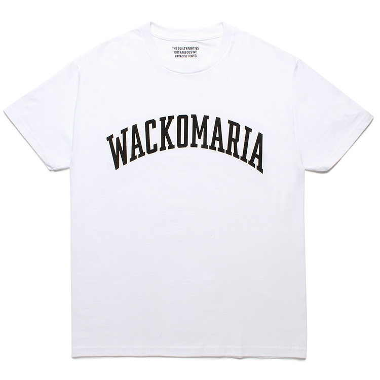 画像: WACKO MARIA/T-SHIRT（WHITE）［プリントT-24春夏］
