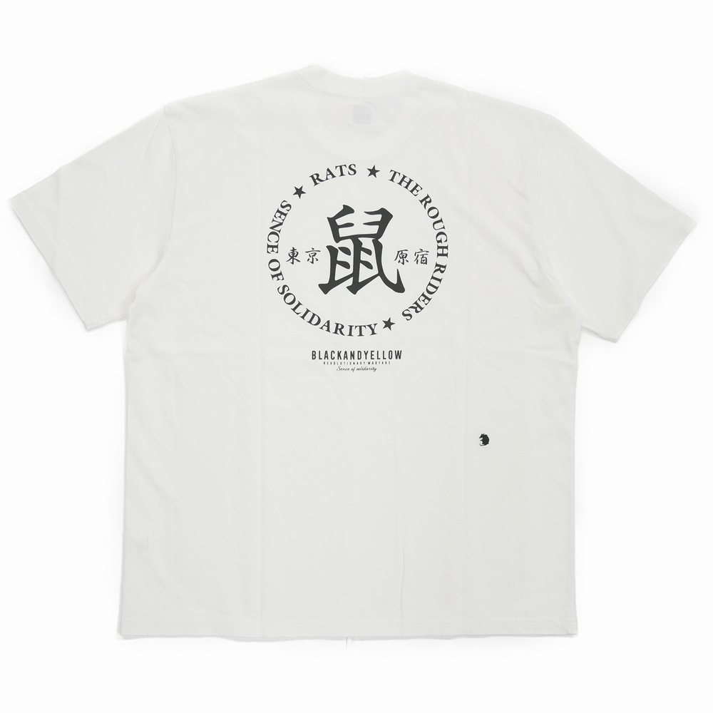 画像: 【30%OFF】RATS/鼠 TEE（WHITE）［プリントT-24春夏］