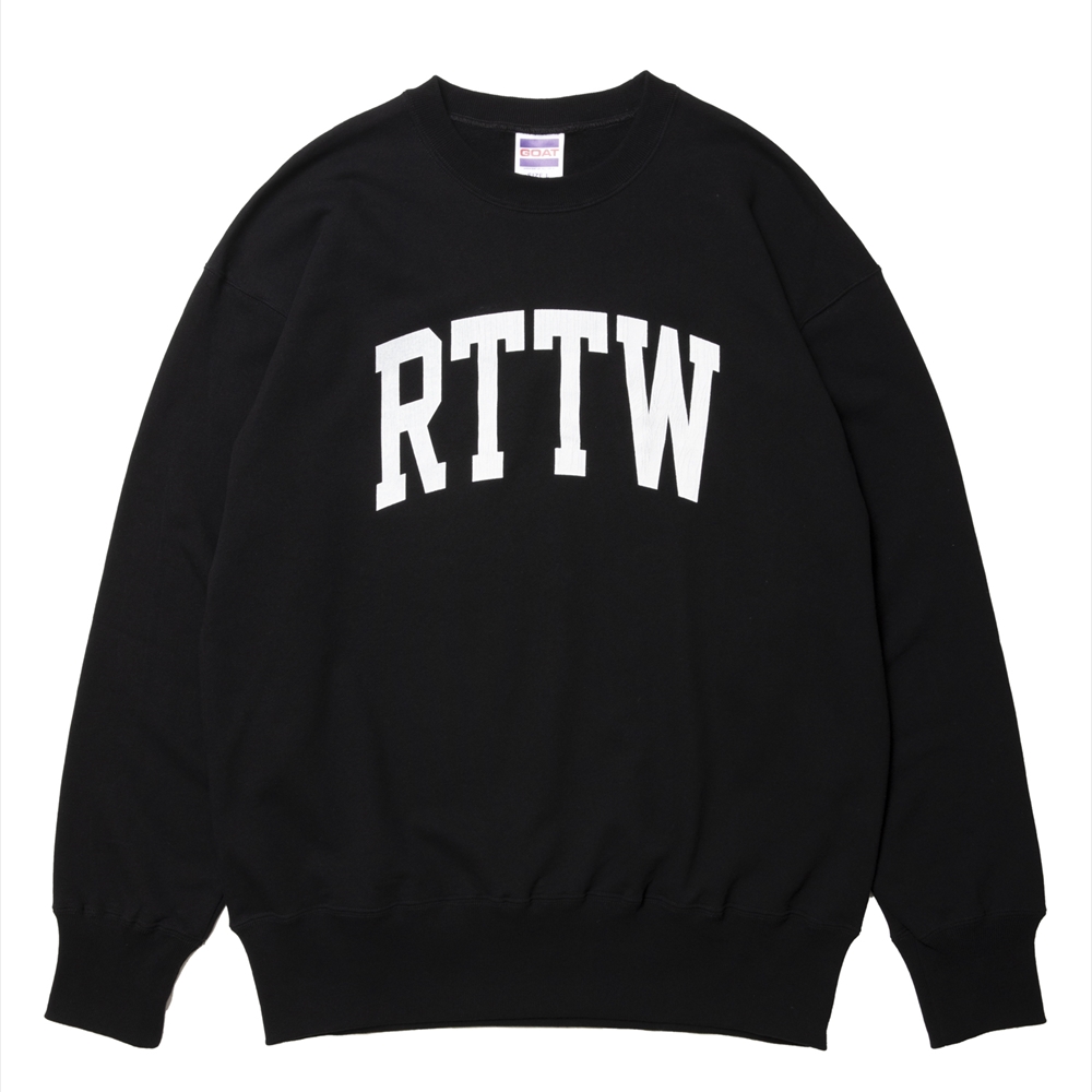 画像: ROTTWEILER/RTTW SWEATER（BLACK）［クルーネックスウェット-24秋冬］