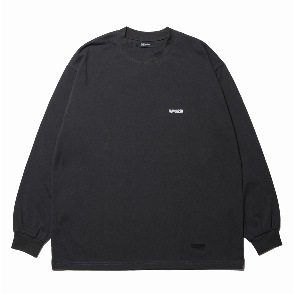 画像: 【30%OFF】ROTTWEILER/R9 LS TEE（CHARCOAL）［オリジナル長袖T-24秋冬］