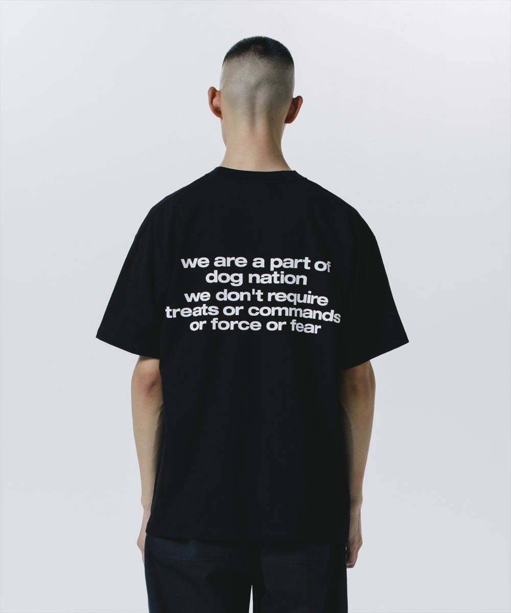 画像: 【30%OFF】ROTTWEILER/DOG LOGO TEE（BLACK）［プリントT-24秋冬］