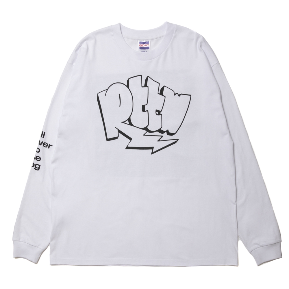 画像: 【30%OFF】ROTTWEILER/GRAFFITI LS TEE（WHITE）［プリント長袖T-24秋冬］