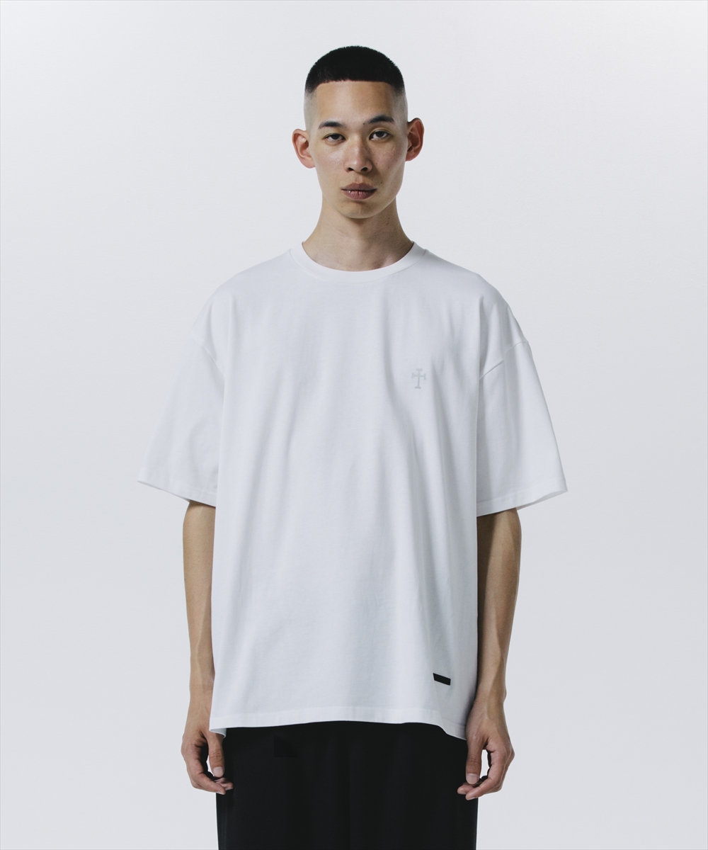 画像: 【30%OFF】ROTTWEILER/R9 CROSS TEE（WHITE）［オリジナルT-24秋冬］