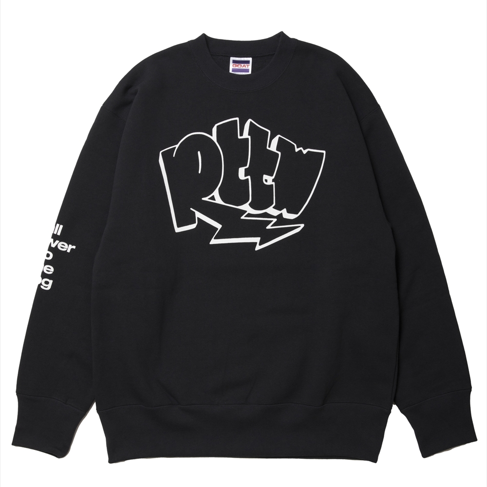 画像: 【30%OFF】ROTTWEILER/GRAFFITI SWEATER（CHARCOAL）［クルーネックスウェット-24秋冬］