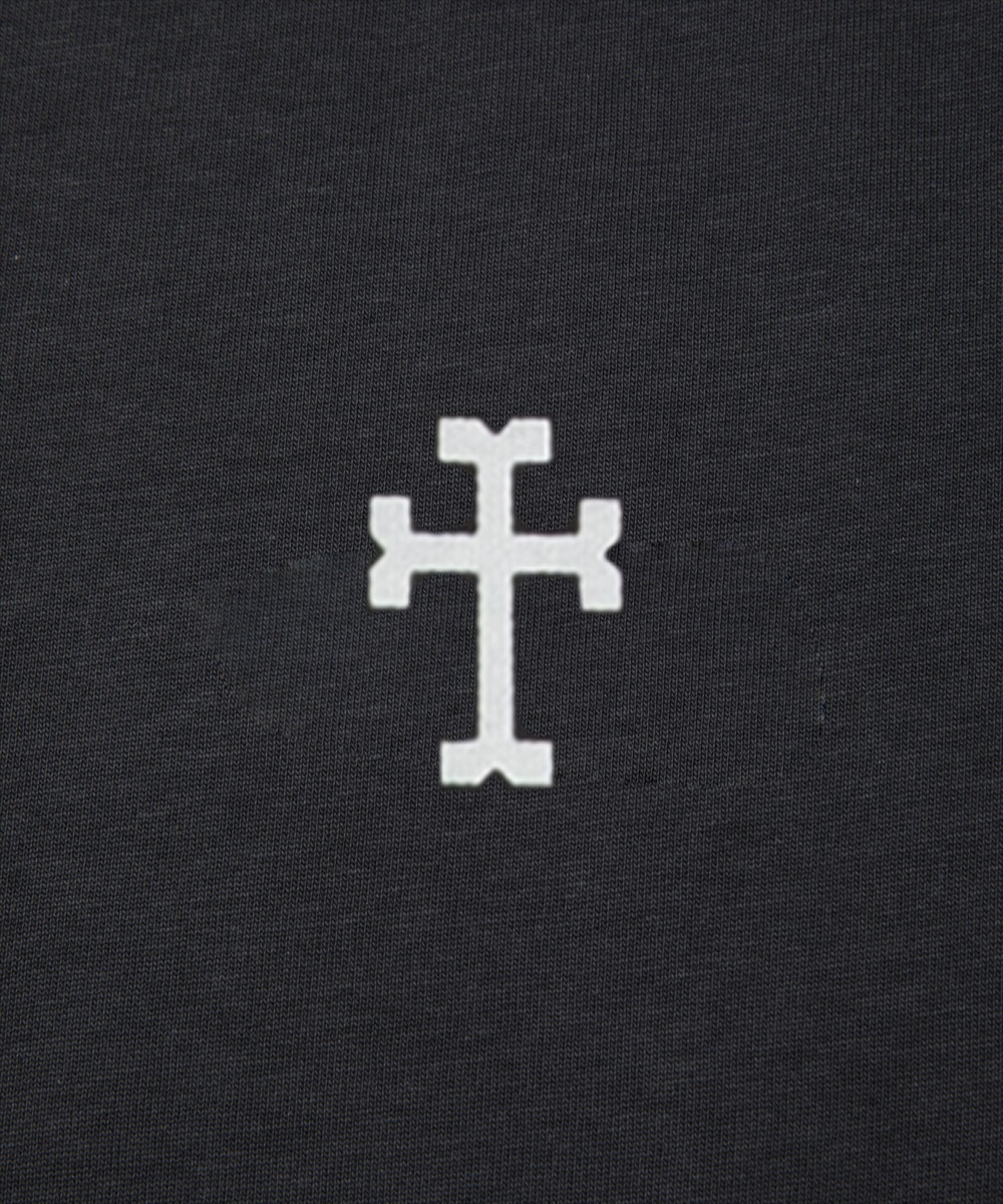 画像: 【30%OFF】ROTTWEILER/R9 CROSS LS TEE（CHARCOAL）［オリジナル長袖T-24秋冬］