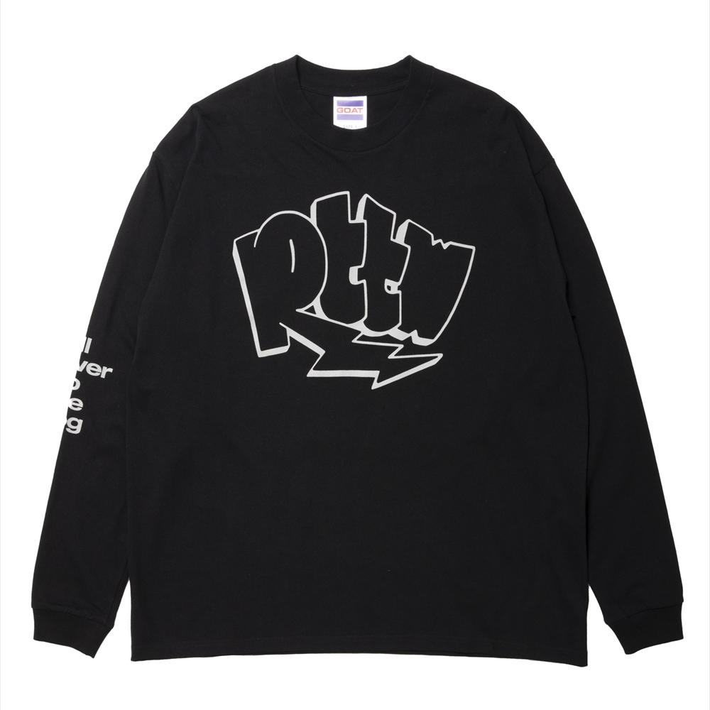 画像: 【30%OFF】ROTTWEILER/GRAFFITI LS TEE（BLACK）［プリント長袖T-24秋冬］