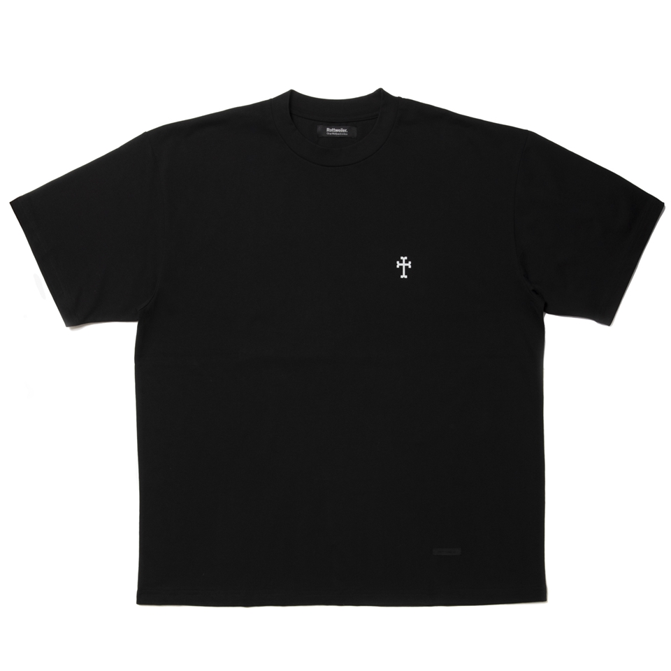 画像: 【30%OFF】ROTTWEILER/R9 CROSS TEE（BLACK）［オリジナルT-24秋冬］