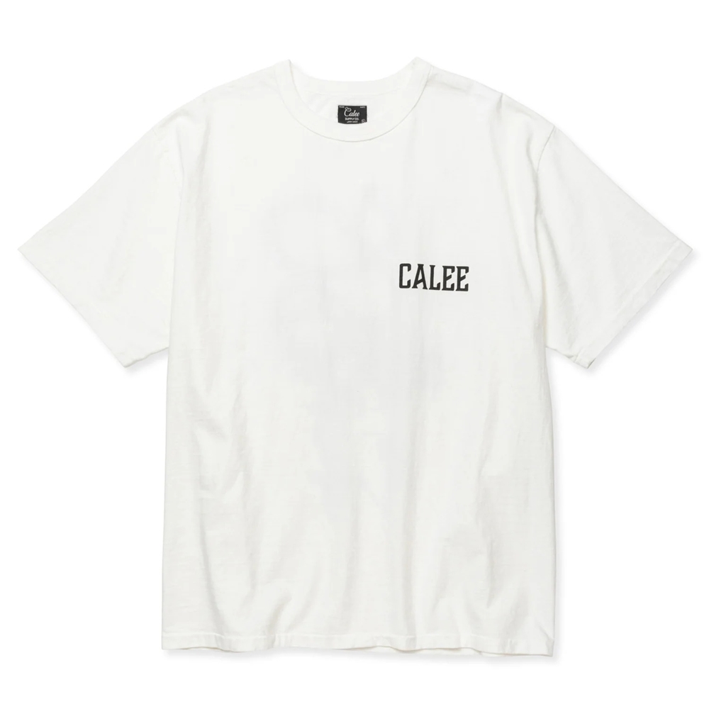 画像: 【30%OFF】CALEE/×MIHO MURAKAMI BINDER NECK SNAKE VINTAGE TEE（WHITE）［プリントT-24春夏］