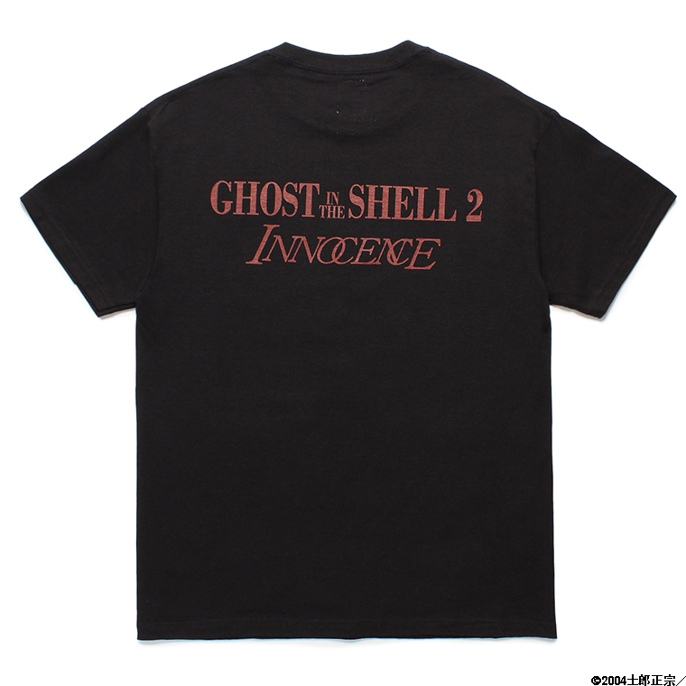 画像: WACKO MARIA/GHOST IN THE SHELL 2 INNOCENCE / 攻殻機動隊 / T-SHIRT（BLACK）［プリントT-24春夏］