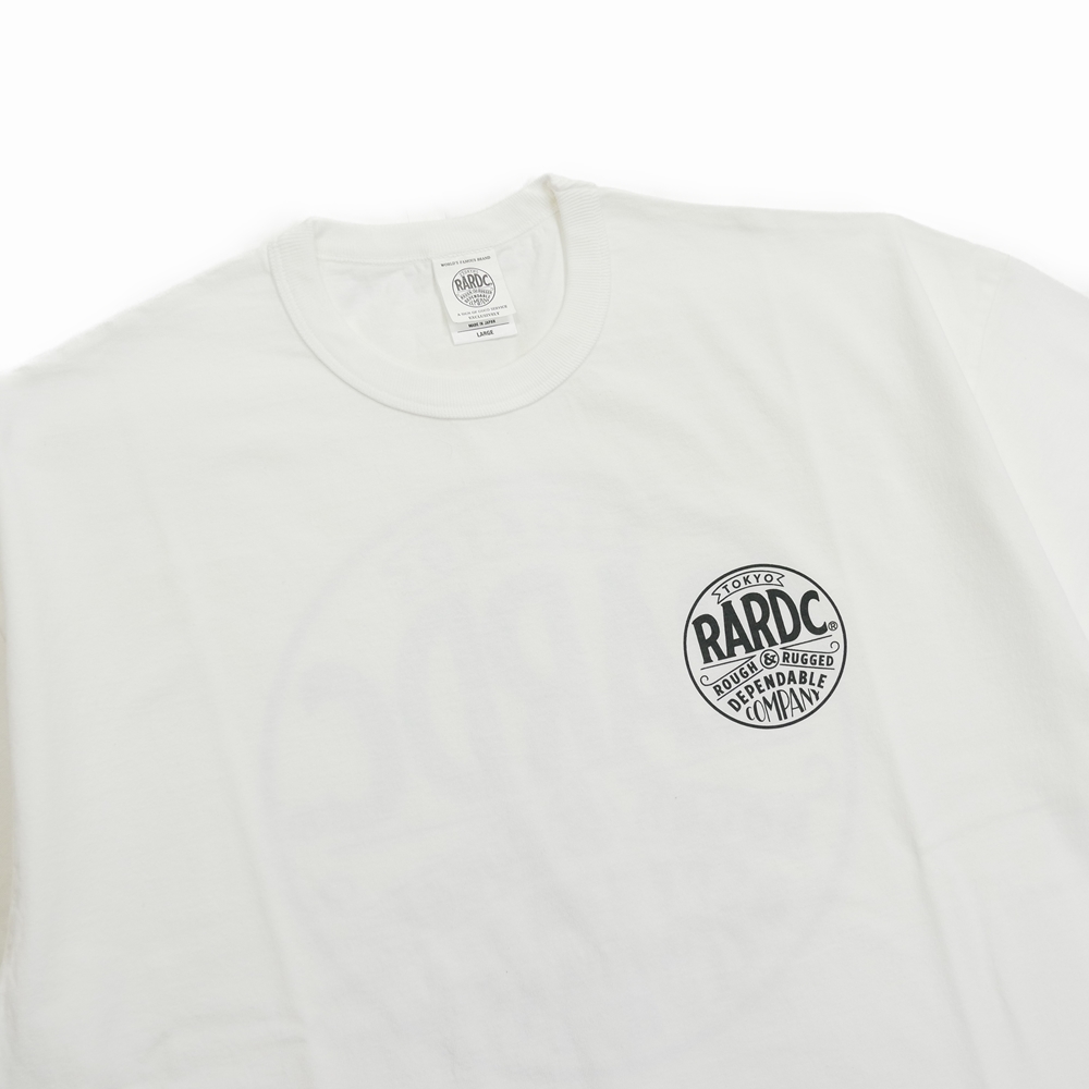 画像: 【30%OFF】ROUGH AND RUGGED/RR × NUTS TEE SHIRTS（WHITE）［プリントT-24春夏］