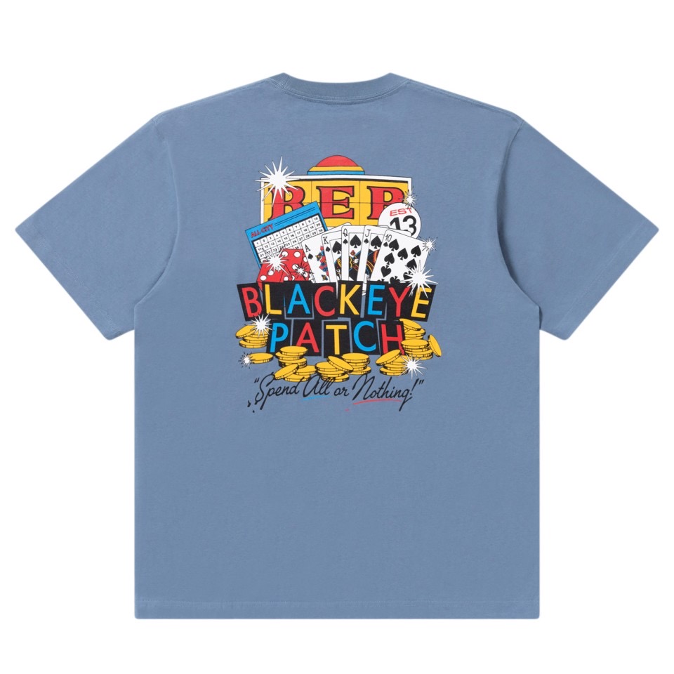画像: BlackEyePatch/BIG CASINO TEE（D.BLUE）
