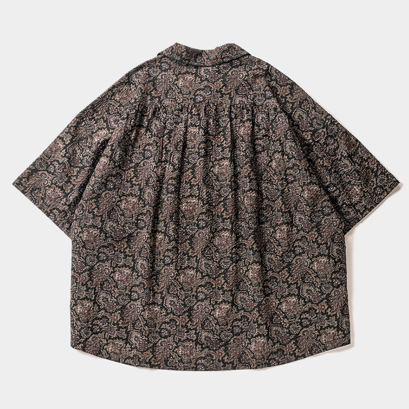 画像: 【30%OFF】TIGHTBOOTH/RIPPLE PAISLEY ALOHA（Black）［ペイズリーアロハ-24夏］