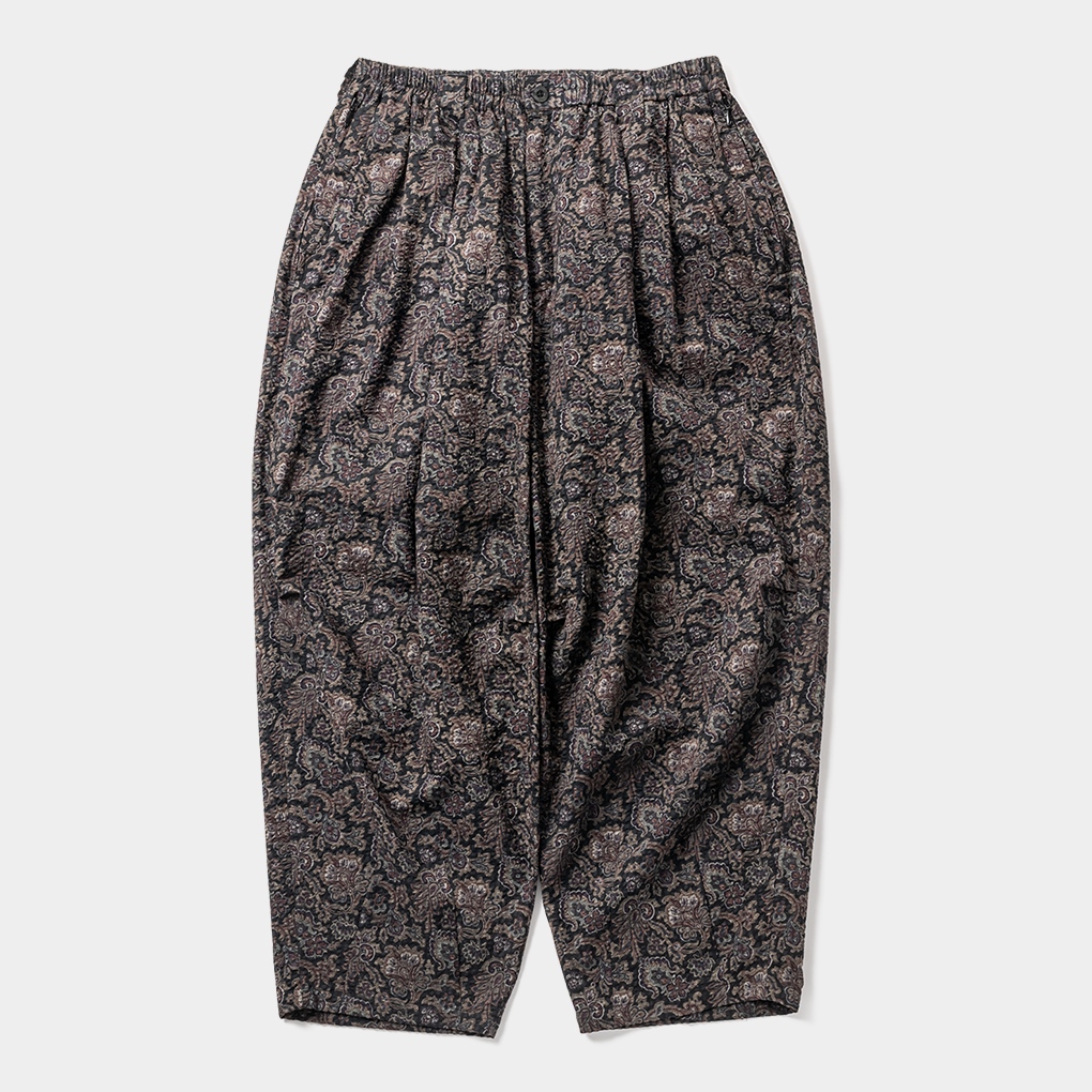 画像: TIGHTBOOTH/RIPPLE PAISLEY BALLOON PANTS（Black）［ペイズリーバルーンパンツ-24夏］