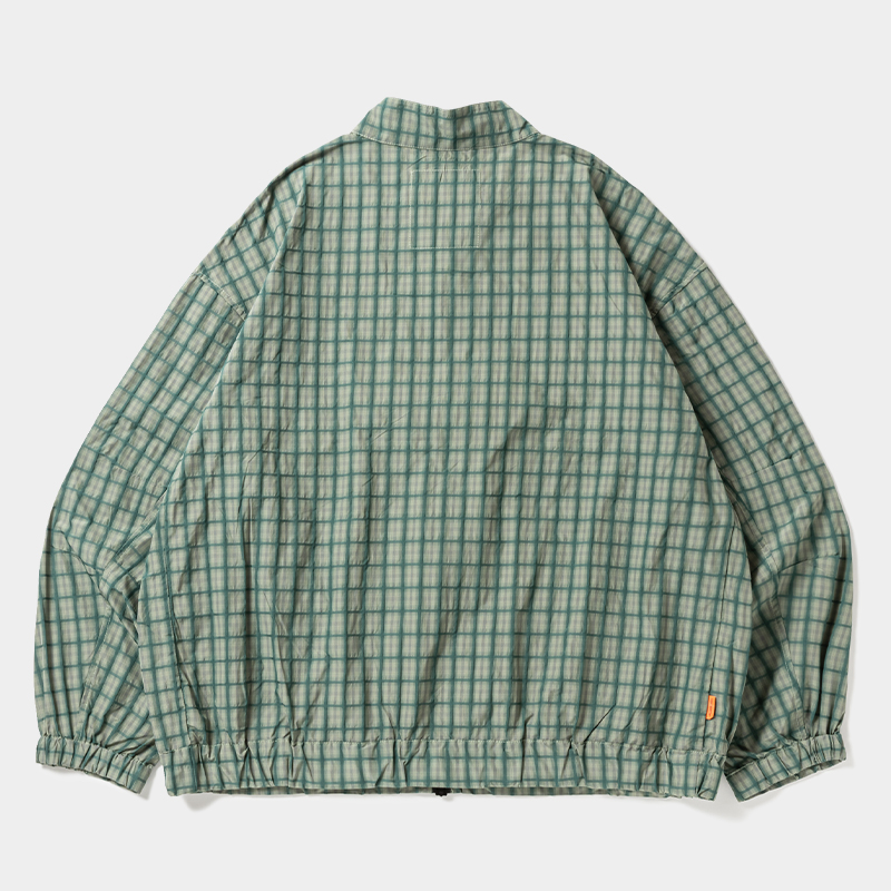 画像: 【30%OFF】TIGHTBOOTH/PLAID LIGHT SWING TOP（Green）［ライトスウィングトップ-24秋冬］