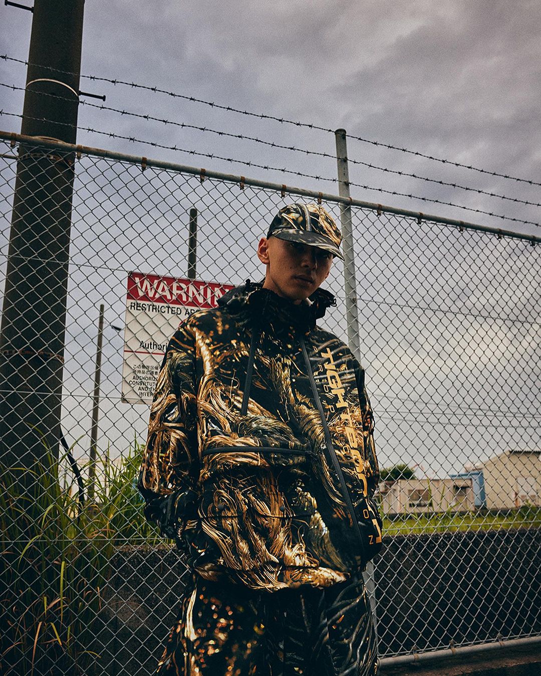 画像: 【20%OFF】TIGHTBOOTH/3 LAYER KOKO CAP（Wire Camo）［3レイヤーキャップ-24秋冬］