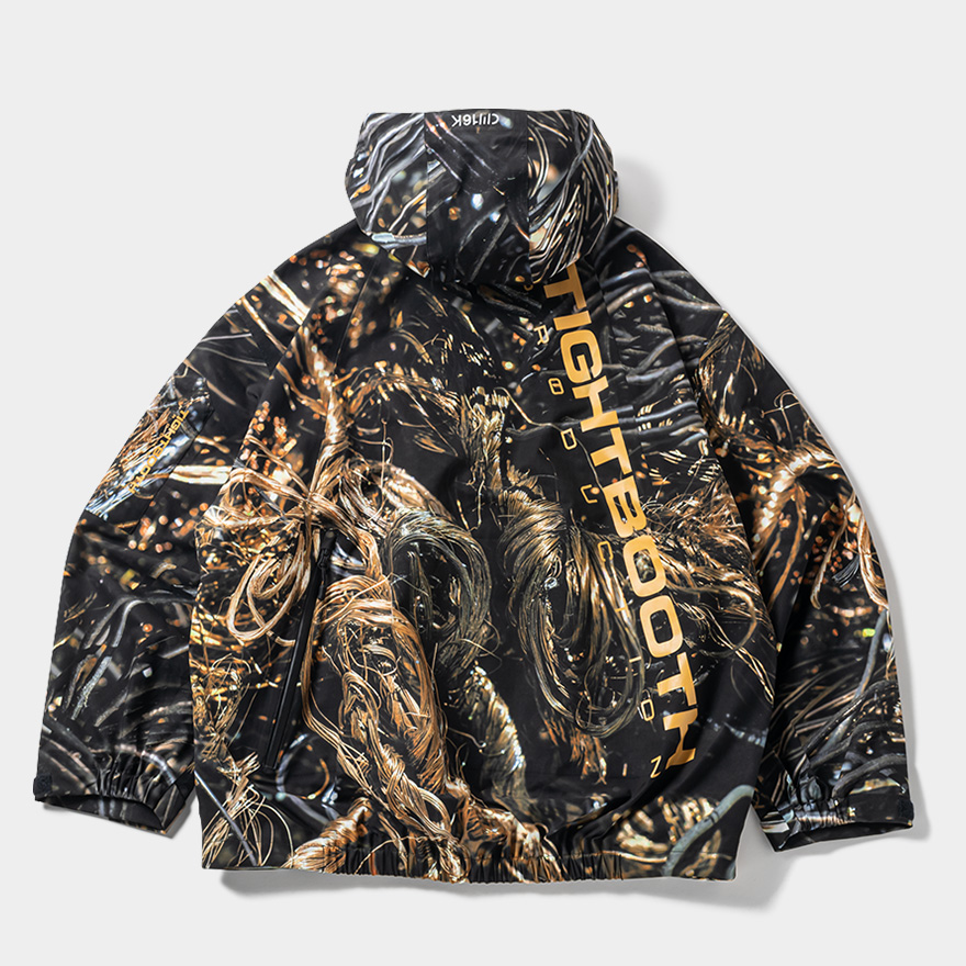 画像: 【30%OFF】TIGHTBOOTH/3 LAYER MOUNTAIN PARKA（Wire Camo）［3レイヤーマウンテンパーカー-24秋冬］