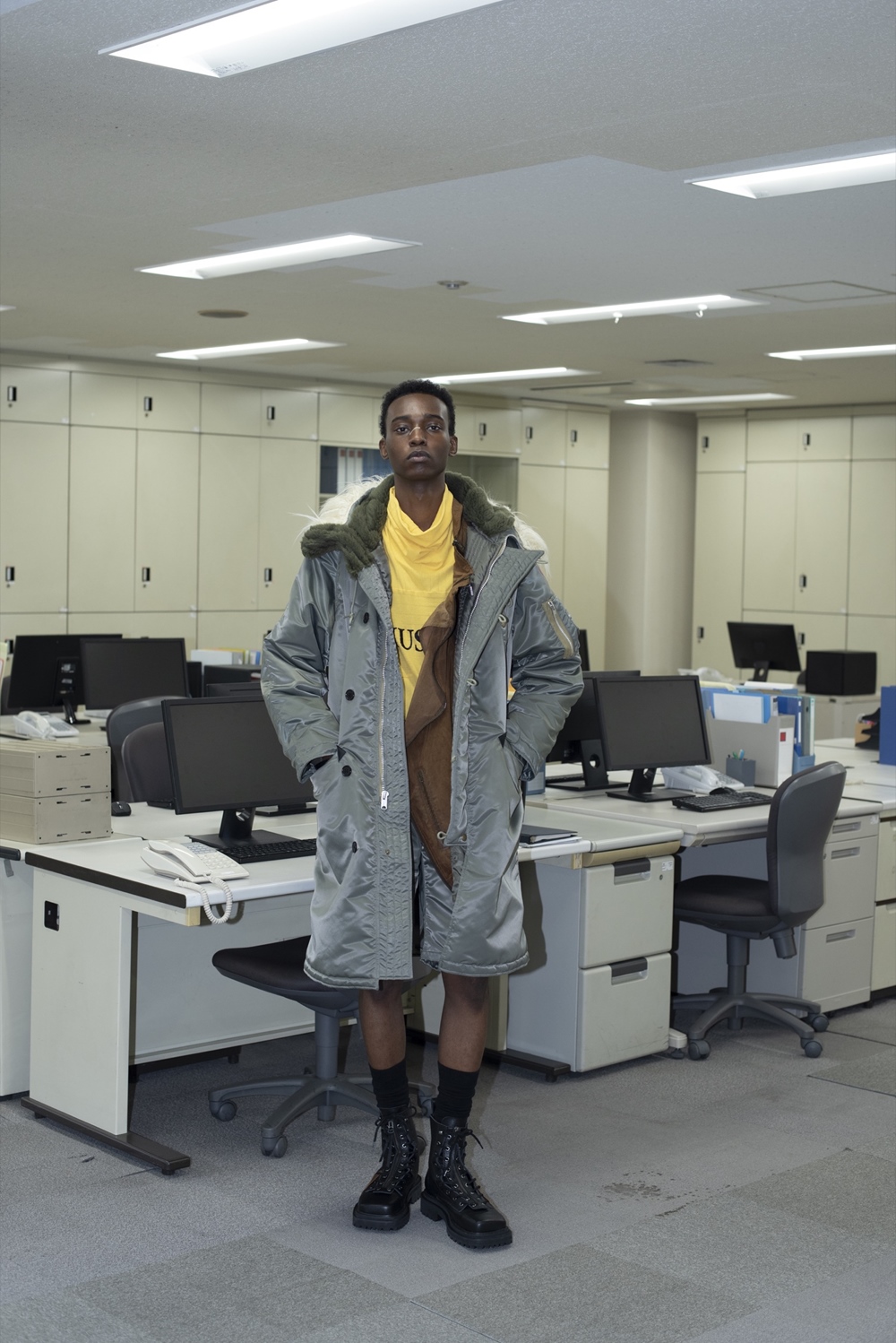 画像: 【30%OFF】DAIRIKU/"Frank-N-Furuter" N-3B（Khaki）［N-3Bジャケット-24秋冬］