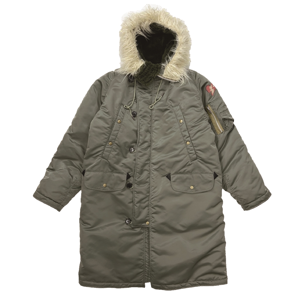画像: 【30%OFF】DAIRIKU/"Frank-N-Furuter" N-3B（Khaki）［N-3Bジャケット-24秋冬］