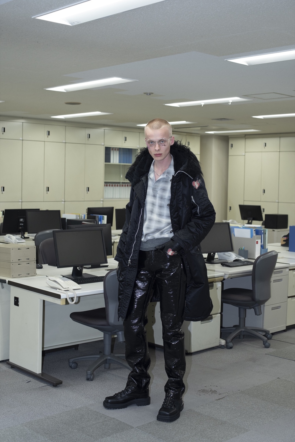 画像: 【30%OFF】DAIRIKU/"Frank-N-Furuter" N-3B（Black）［N-3Bジャケット-24秋冬］