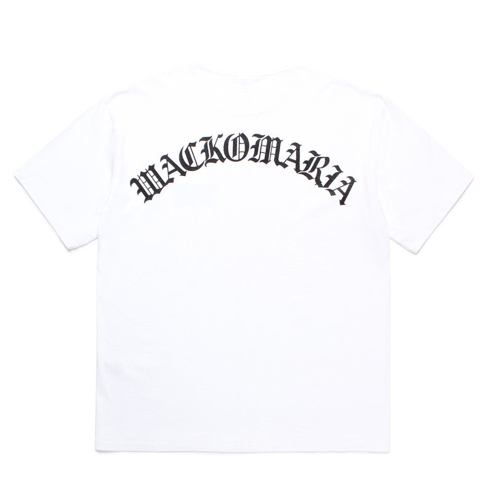 画像: WACKO MARIA/WASHED HEAVY WEIGHT T-SHIRT（WHITE）［プリントT-24秋冬］