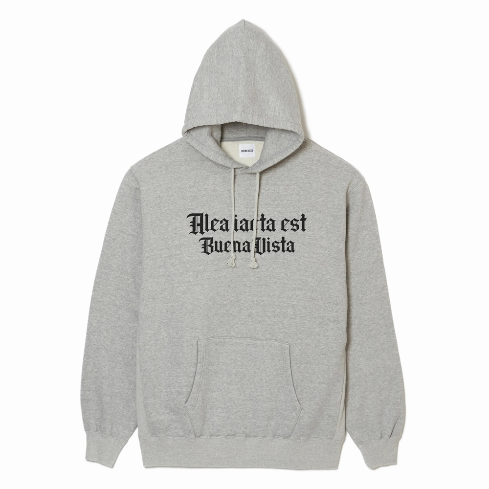 画像: 【20%OFF】BUENA VISTA/AEE HOODIE（GRAY）［プルオーバーパーカー-24秋冬］