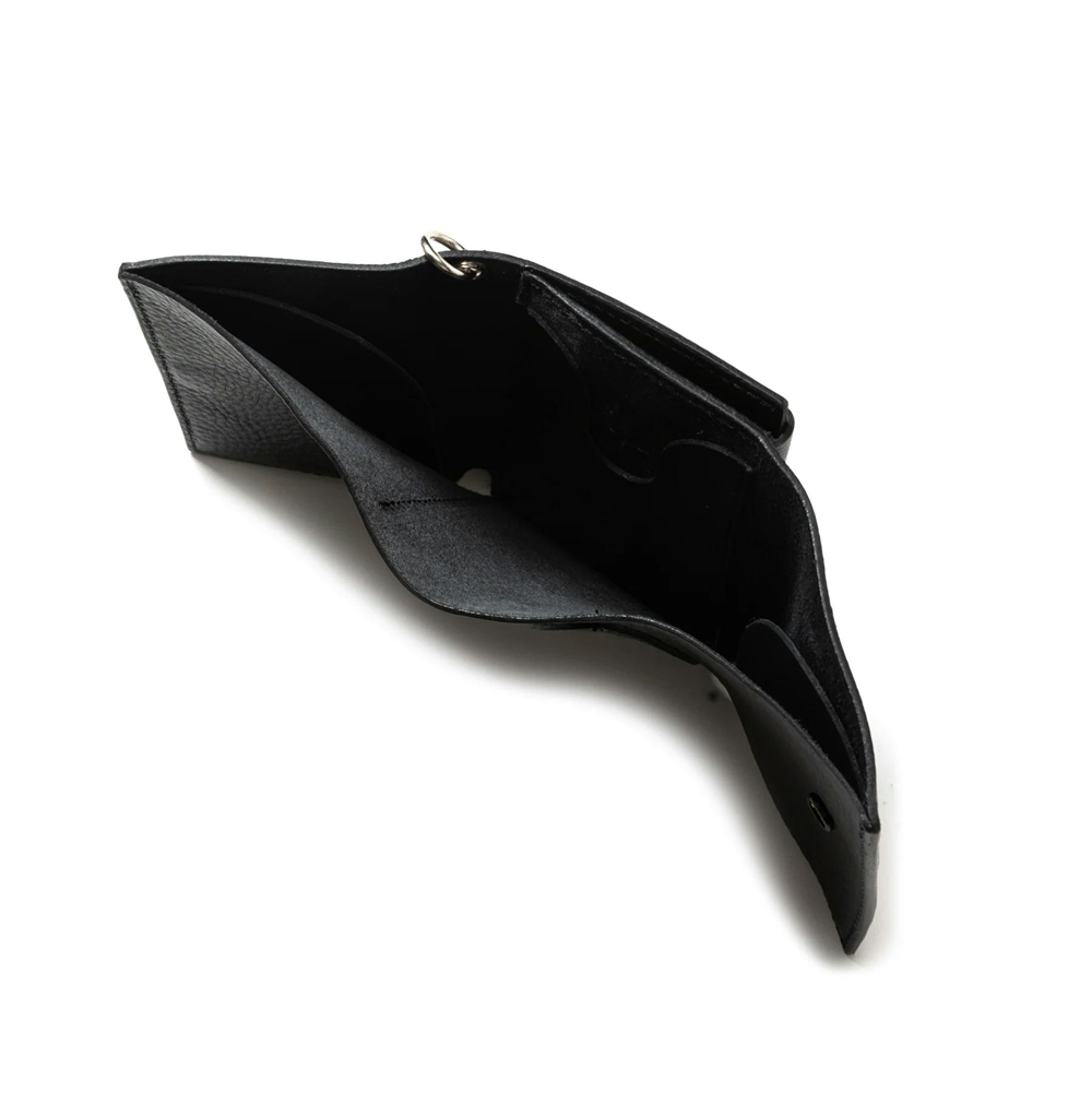 画像: CALEE/STUDS LEATHER MULTI WALLET（BLACK）［スタッズレザーマルチウォレット-25春夏］