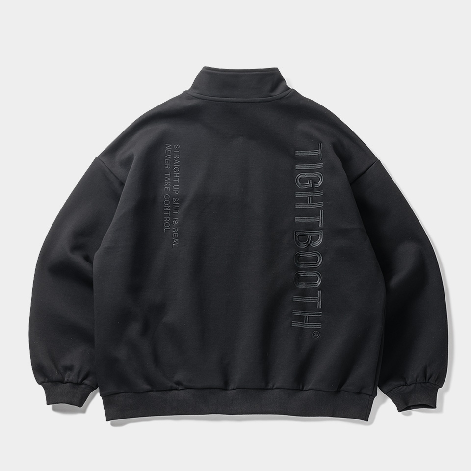 画像: 【30%OFF】TIGHTBOOTH/SMOOTH SWEAT SHIRT（Black）［スムーススウェットシャツ-24秋冬］