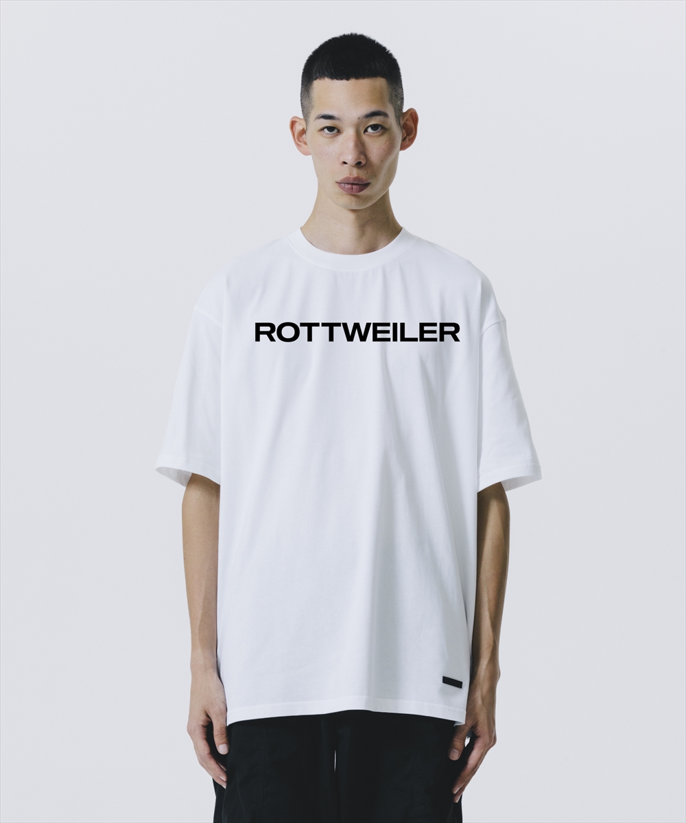画像: ROTTWEILER/R9 LOGO TEE（WHITE）［オリジナルT-25春夏］