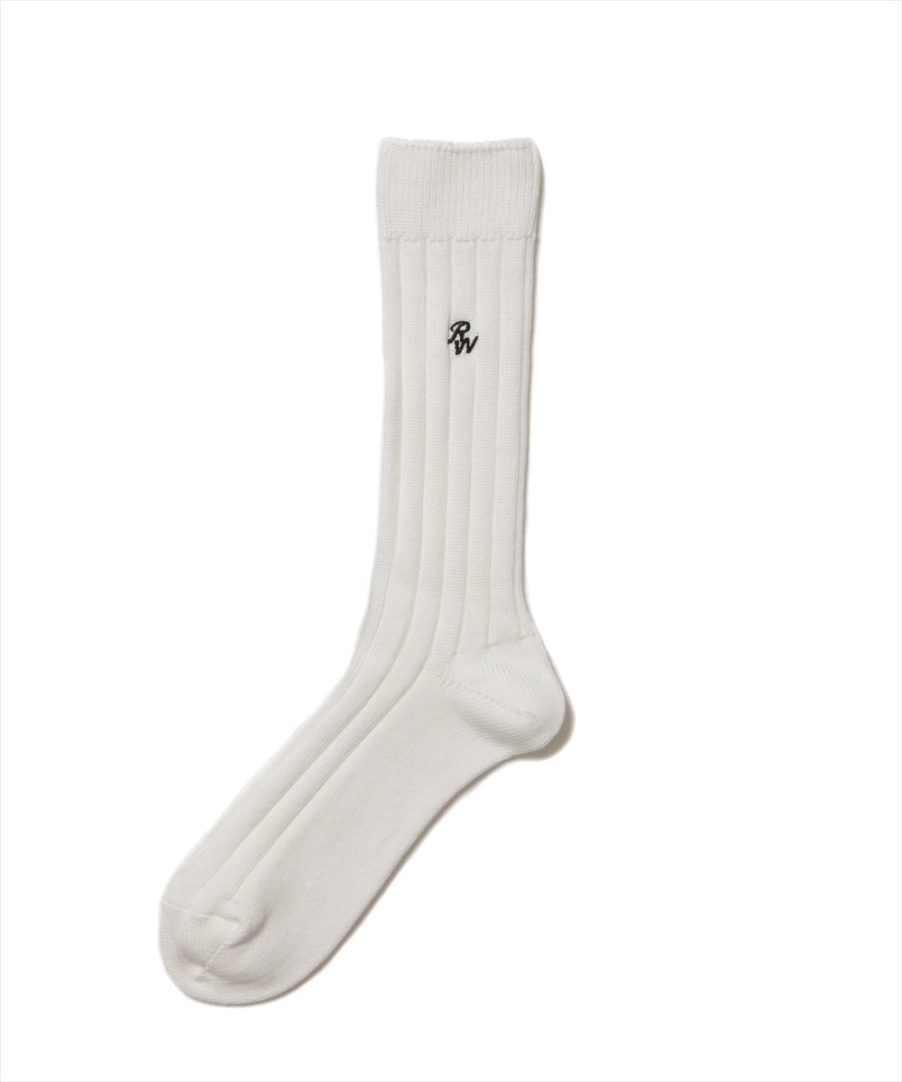 画像: ROTTWEILER/R9 PURPLE SOX（WHITE）［ソックス-25春夏］
