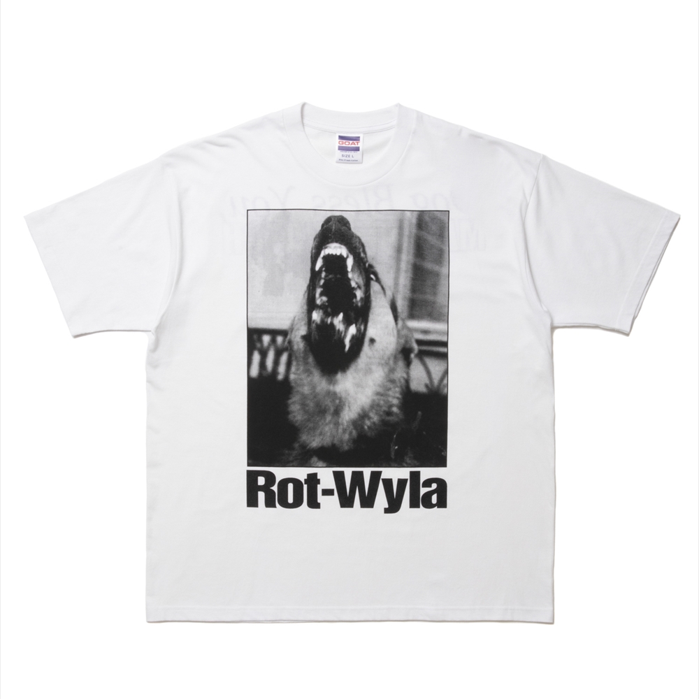画像: ROTTWEILER/DOG PHOTO TEE（WHITE）［プリントT-25春夏］