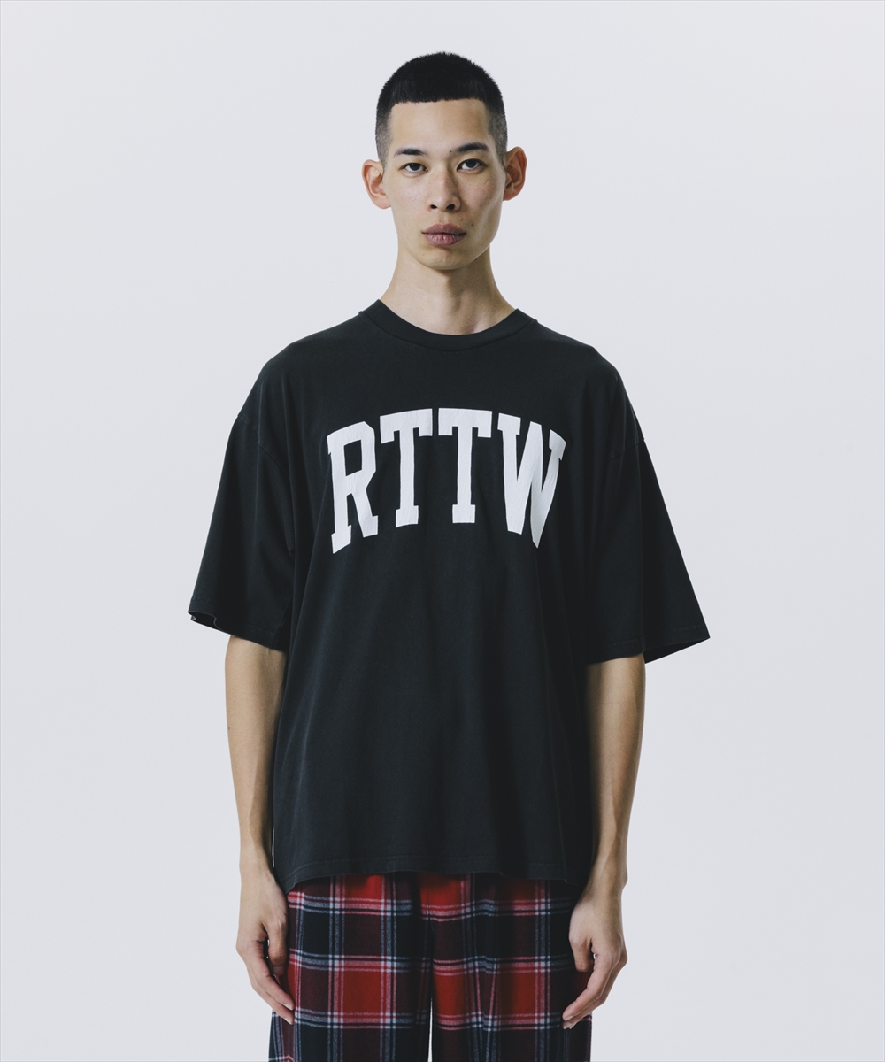 画像: ROTTWEILER/RTTW PIGMENT TEE（CHARCOAL）［ピグメント染めプリントT-25春夏］