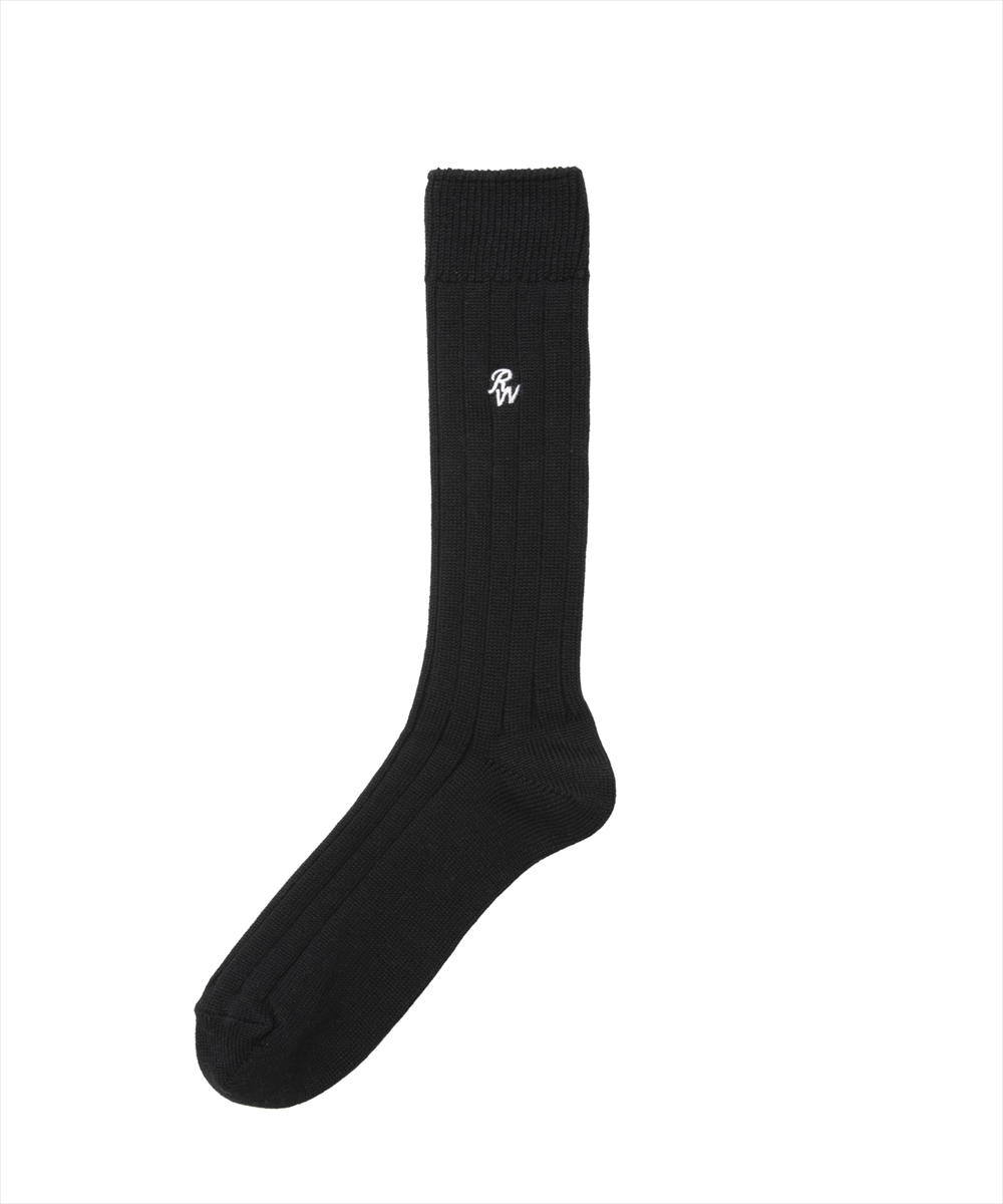 画像: ROTTWEILER/R9 PURPLE SOX（BLACK）［ソックス-25春夏］